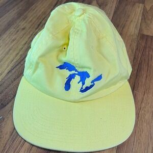 Perrin Great Lakes Baseball Cap Yellow Cotton Adjustable Dad Hat Souvenir OSFM